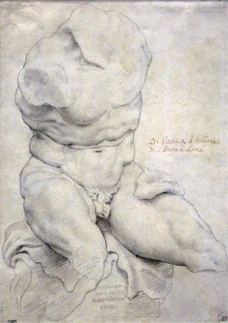 Belvedere Torso tekijältä Peter Paul Rubens