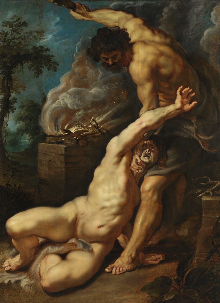Kain surmasi Abelin tekijältä Peter Paul Rubens