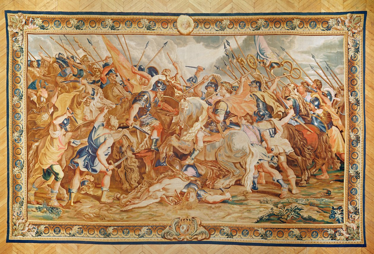 Constantine taistelussa (kuvakudos) tekijältä Peter Paul Rubens