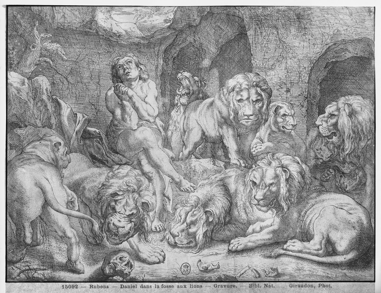 Daniel leijonien luolassa tekijältä Peter Paul Rubens