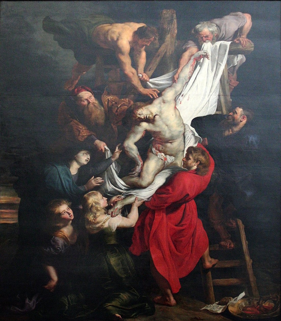 De kruisafneming tekijältä Peter Paul Rubens