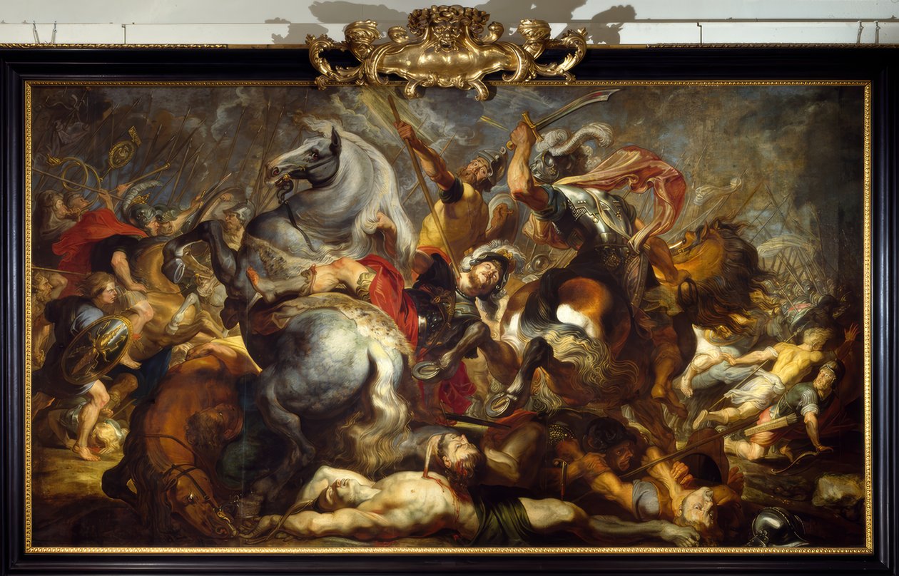 Decius Mus wird tödlich verletzt tekijältä Peter Paul Rubens