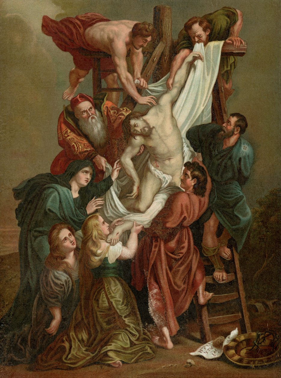 Laskeuma ristiltä tekijältä Peter Paul Rubens