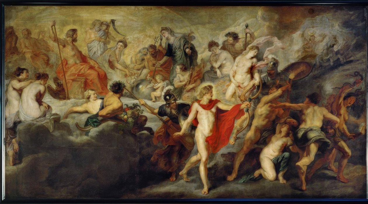 Der Götterrat tekijältä Peter Paul Rubens