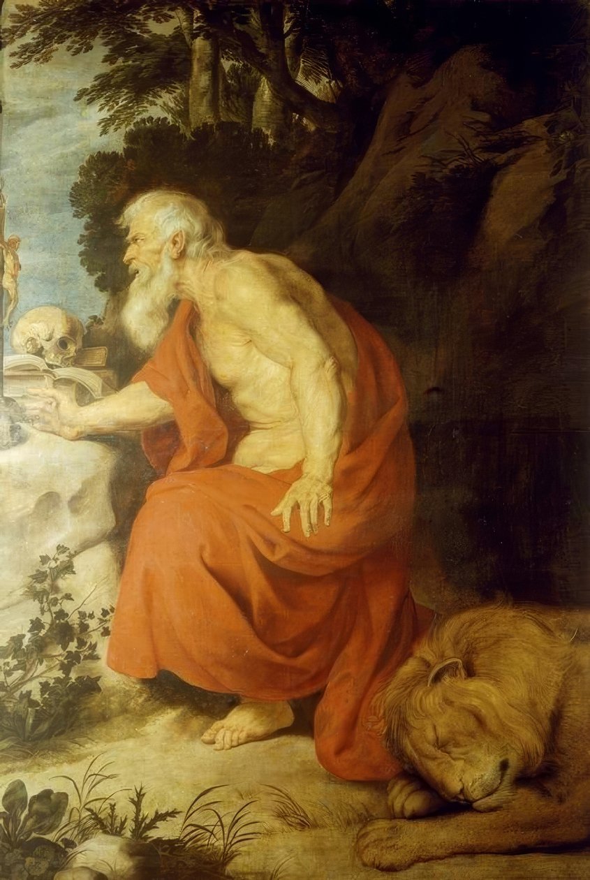 Der heilige Hieronymus tekijältä Peter Paul Rubens