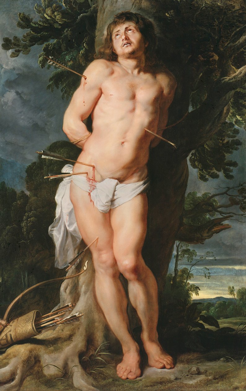 Pyhä Sebastian tekijältä Peter Paul Rubens