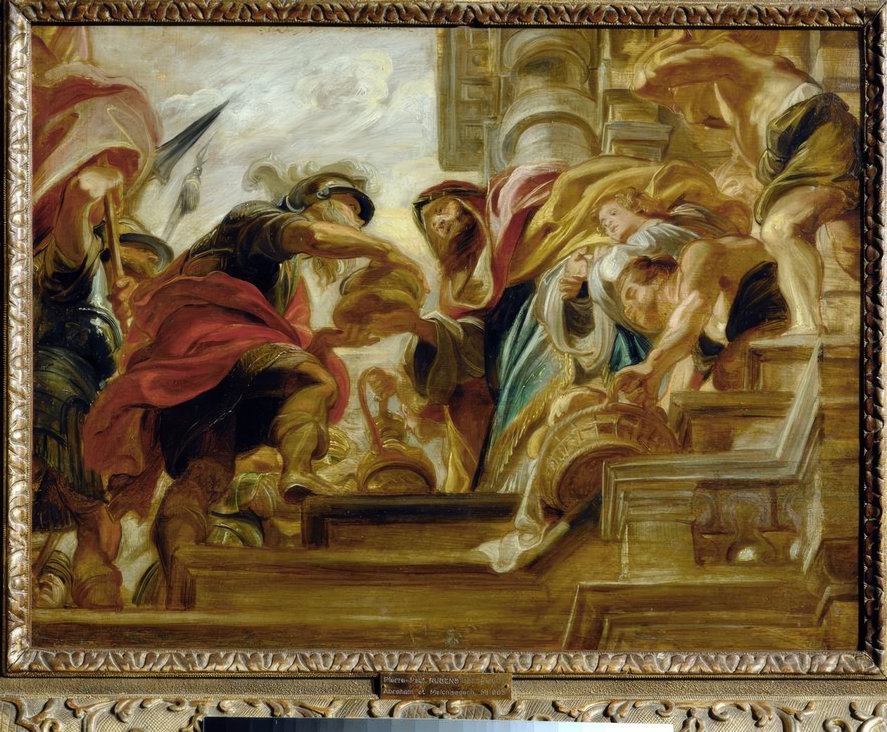 Die Begegnung von Abraham und Melchisedech tekijältä Peter Paul Rubens