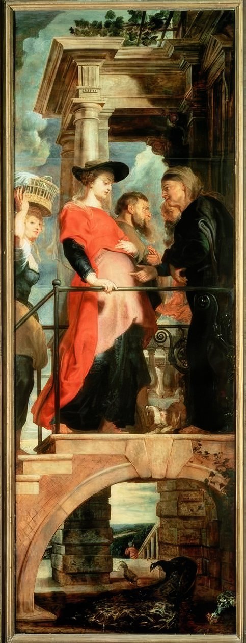 Die Heimsuchung Mariae tekijältä Peter Paul Rubens