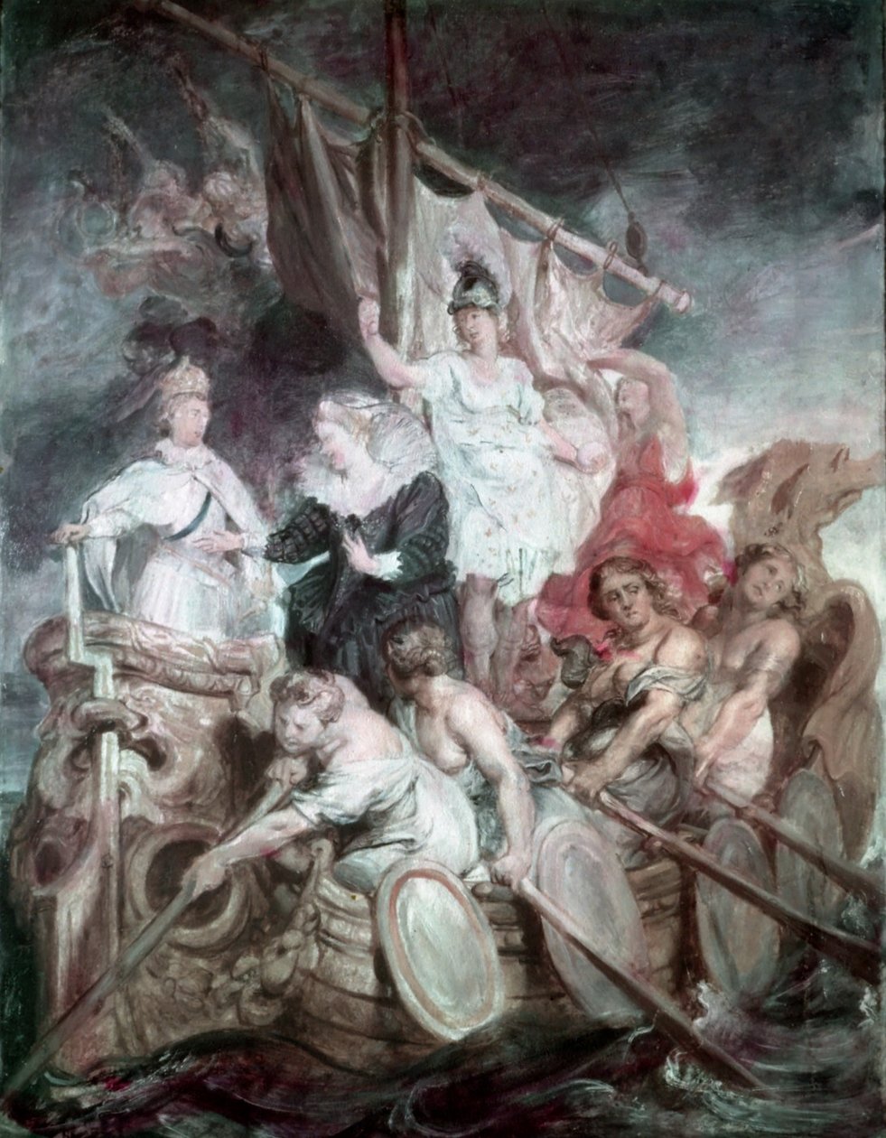 Die Volljährigkeit Ludwigs 13 tekijältä Peter Paul Rubens