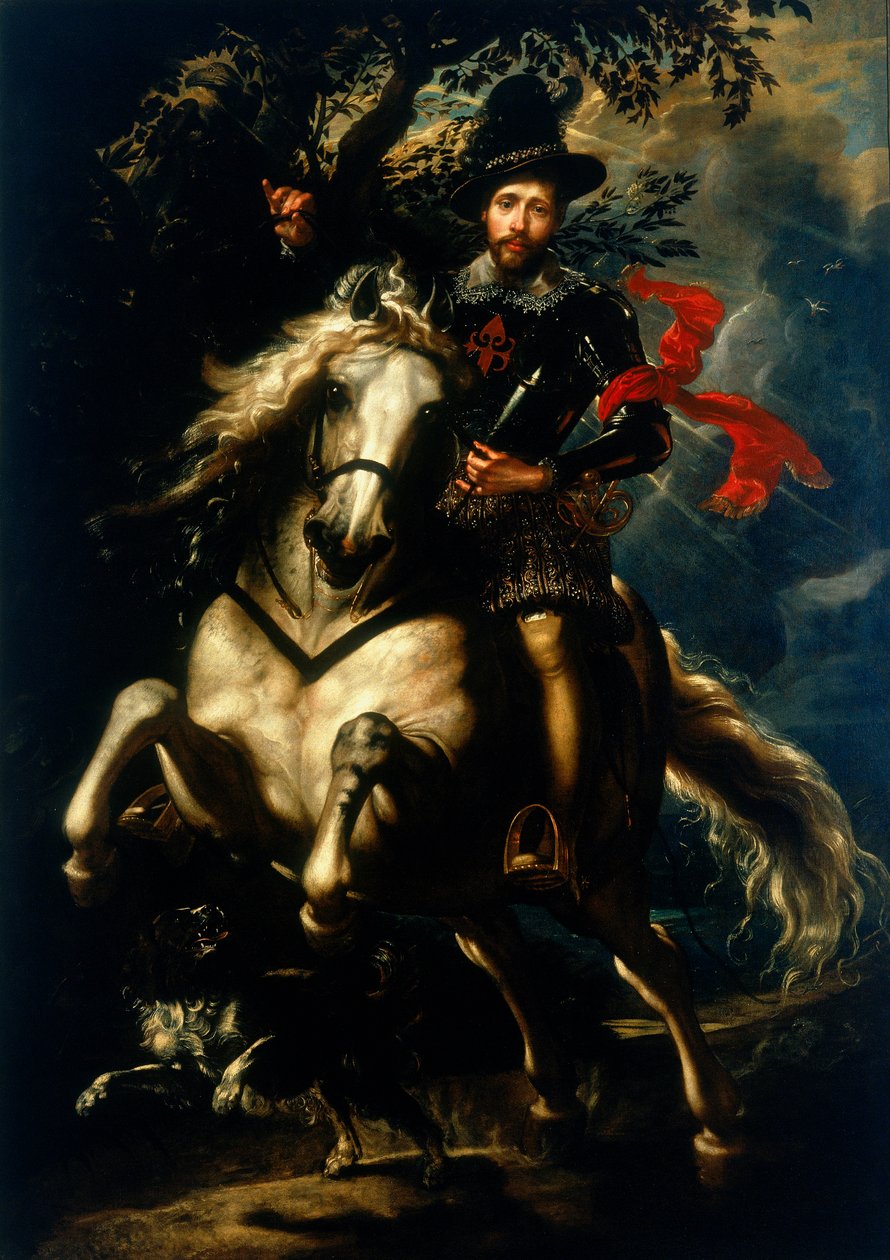 Gio Carlo Dorian ratsastusmuotokuva tekijältä Peter Paul Rubens
