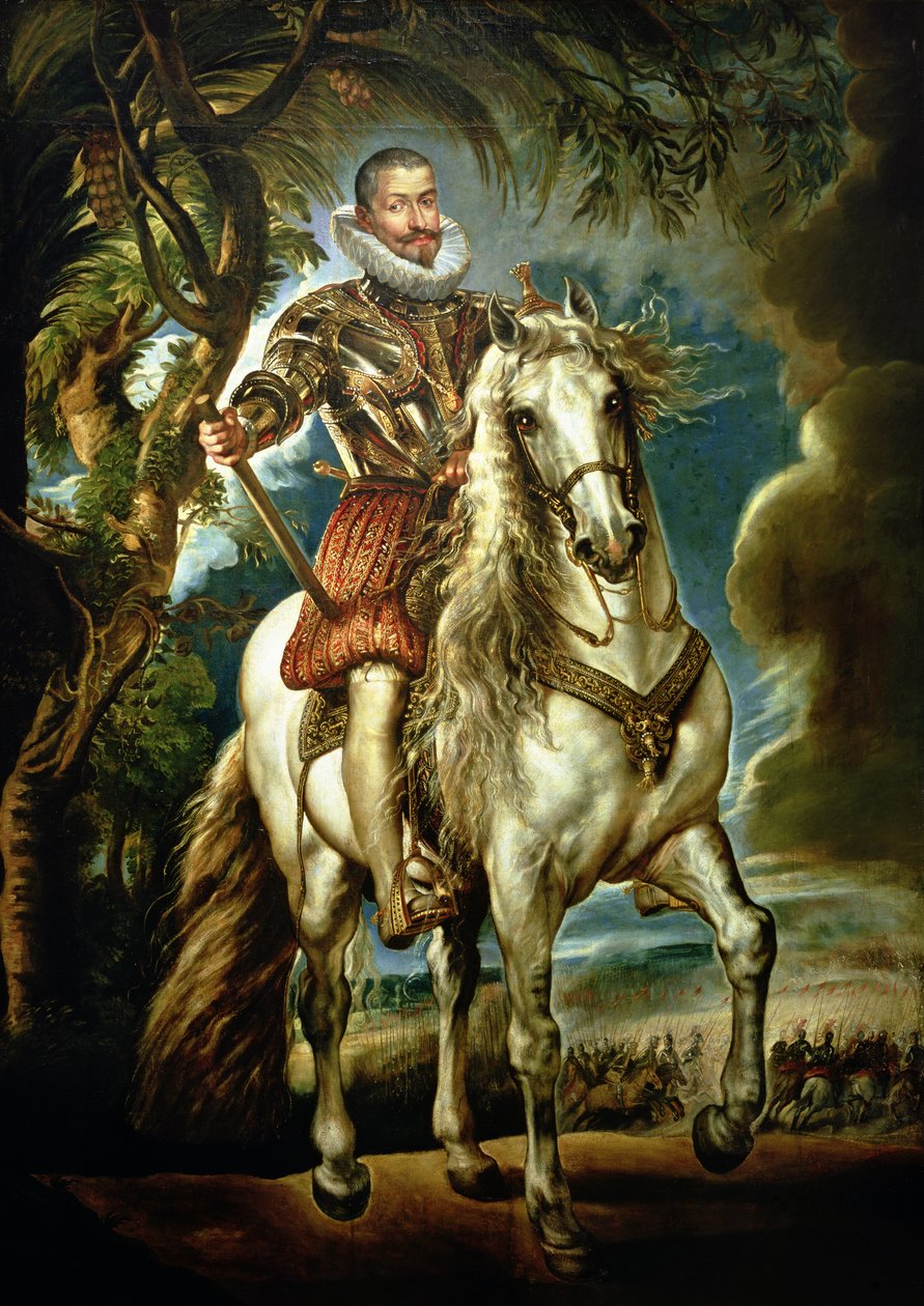 Lerman herttuan (1553-1625) ratsumuotokuva 1603. tekijältä Peter Paul Rubens