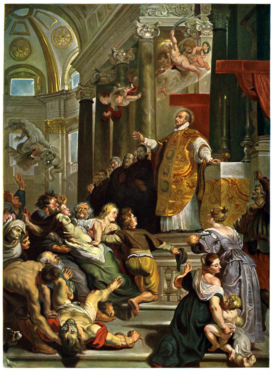 Pyhän Ignatiuksen Loyolalaisen kunnia (1616), kirjoittanut Rubens tekijältä Peter Paul Rubens
