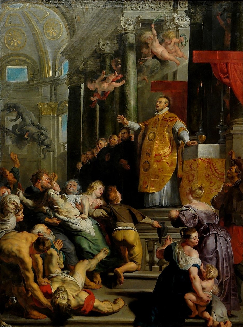 Pyhän Ignatius Loyolaisen kunnia tekijältä Peter Paul Rubens