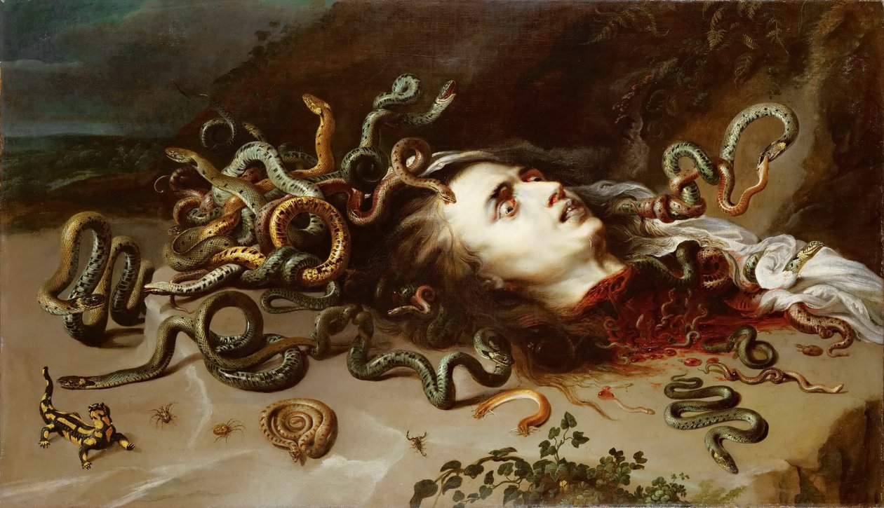 Medusan johtaja tekijältä Peter Paul Rubens