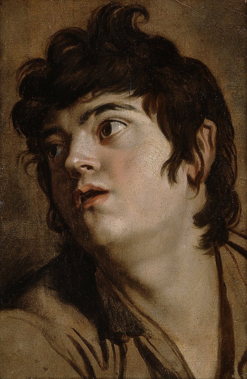 Nuoren miehen pää tekijältä Peter Paul Rubens