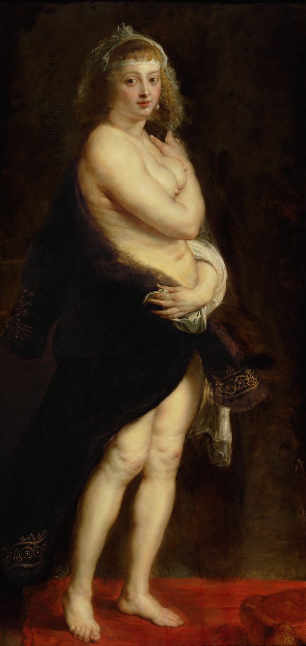 Helena Fourment turkissa tekijältä Peter Paul Rubens
