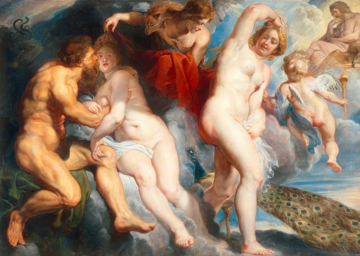 Ixion, von Juno getäuscht tekijältä Peter Paul Rubens