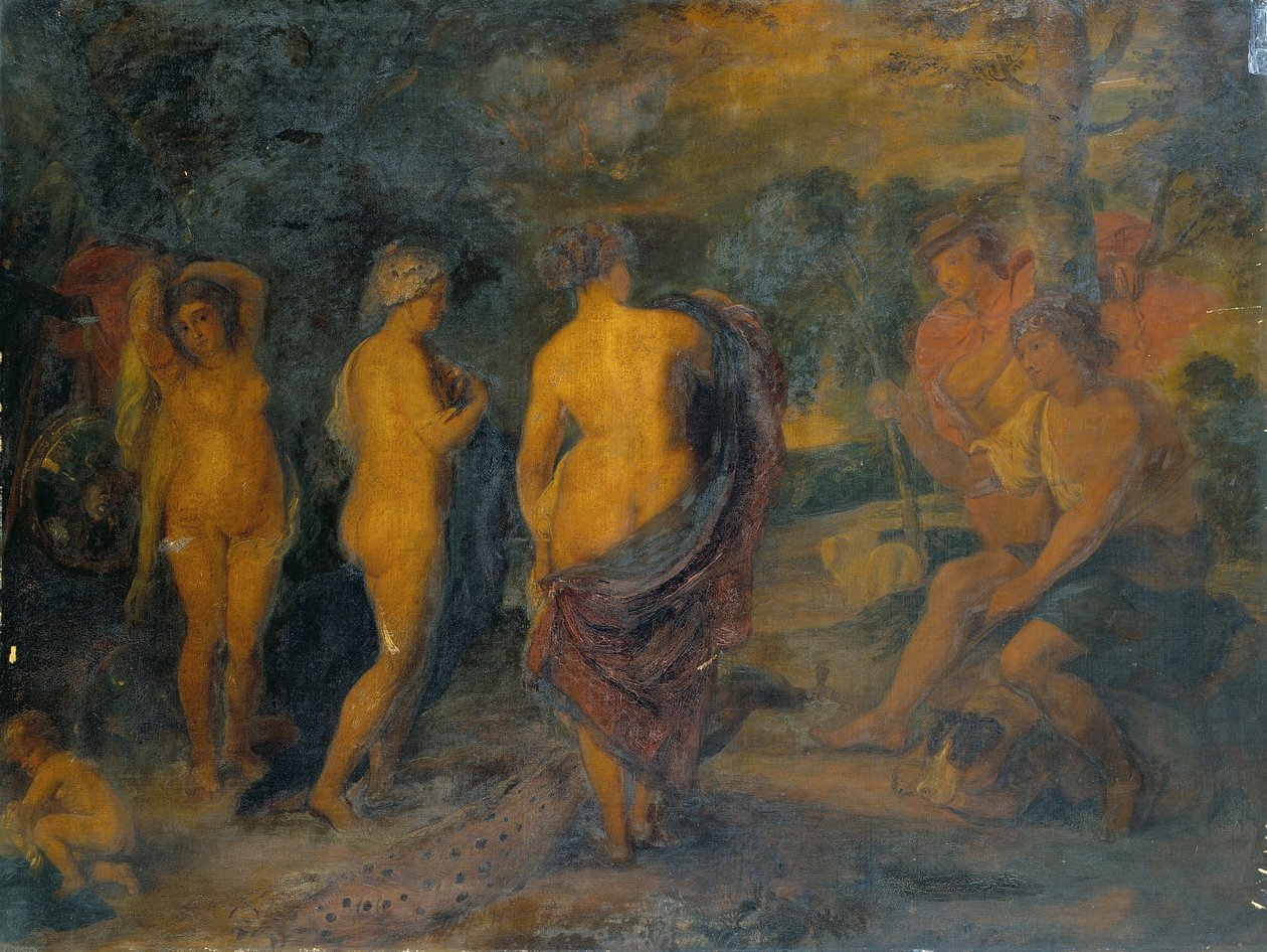 Pariisin tuomio tekijältä Peter Paul Rubens