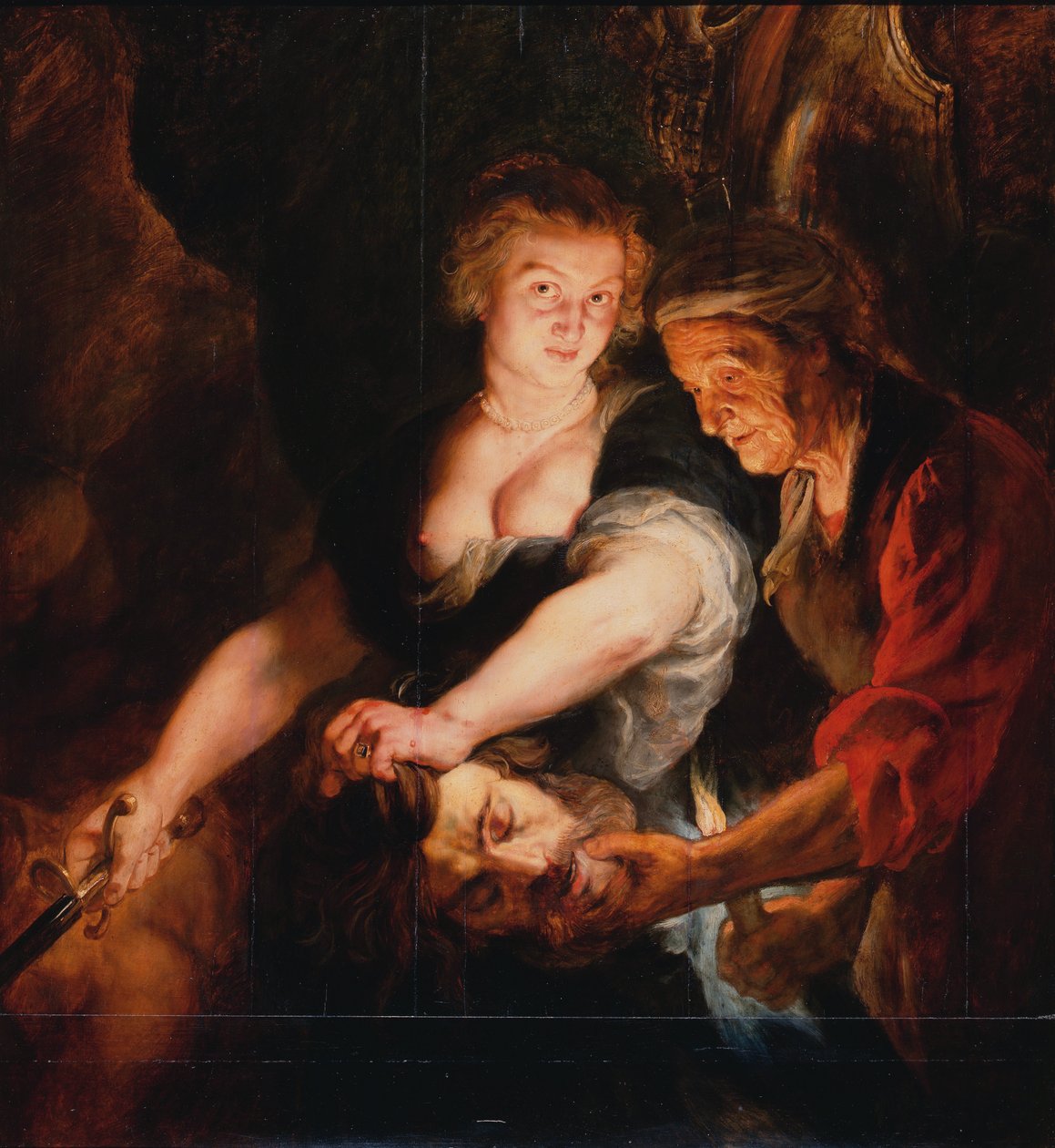 Judith Holofernesin pään kanssa tekijältä Peter Paul Rubens