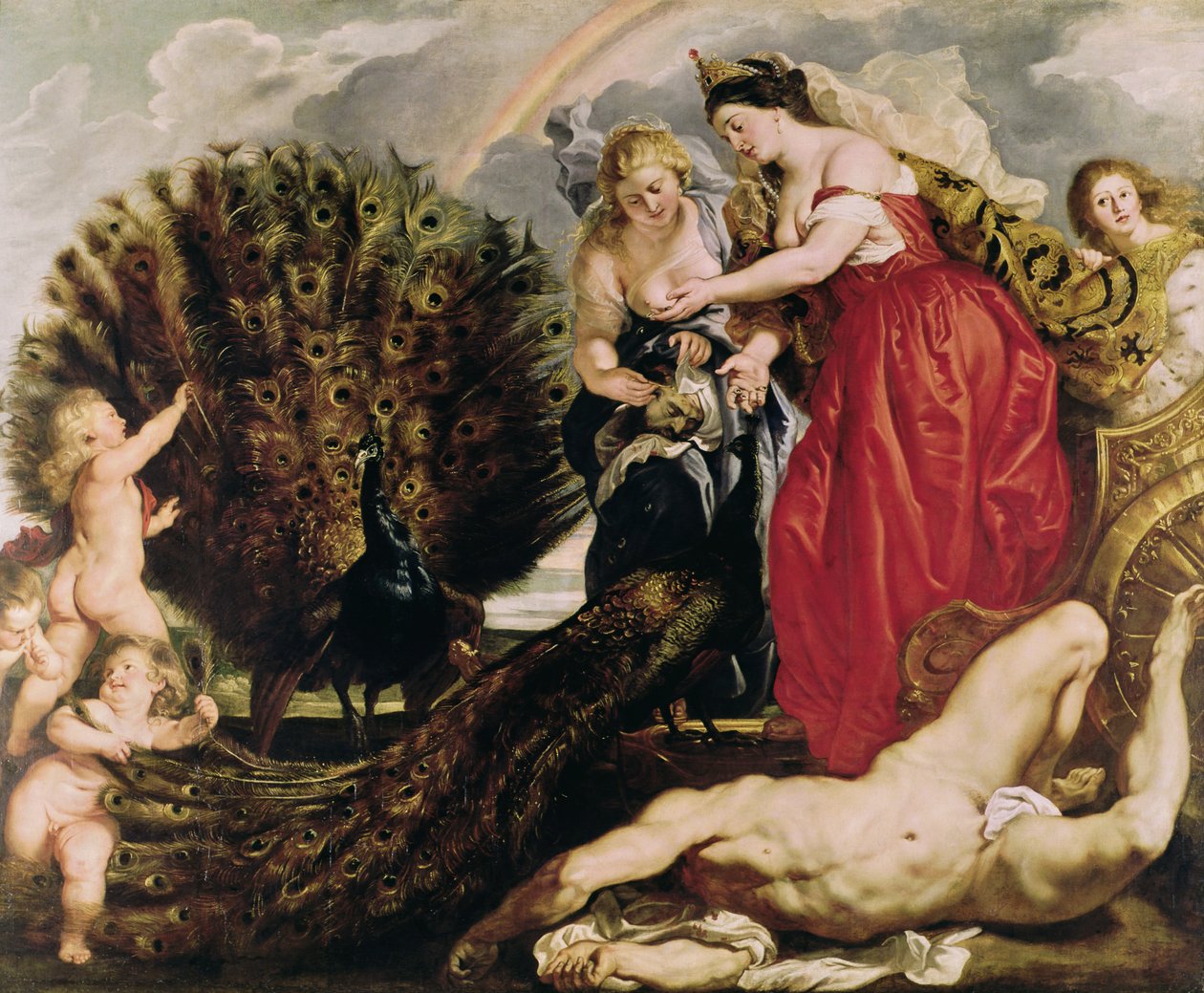 Juno ja Argus, 1611 tekijältä Peter Paul Rubens