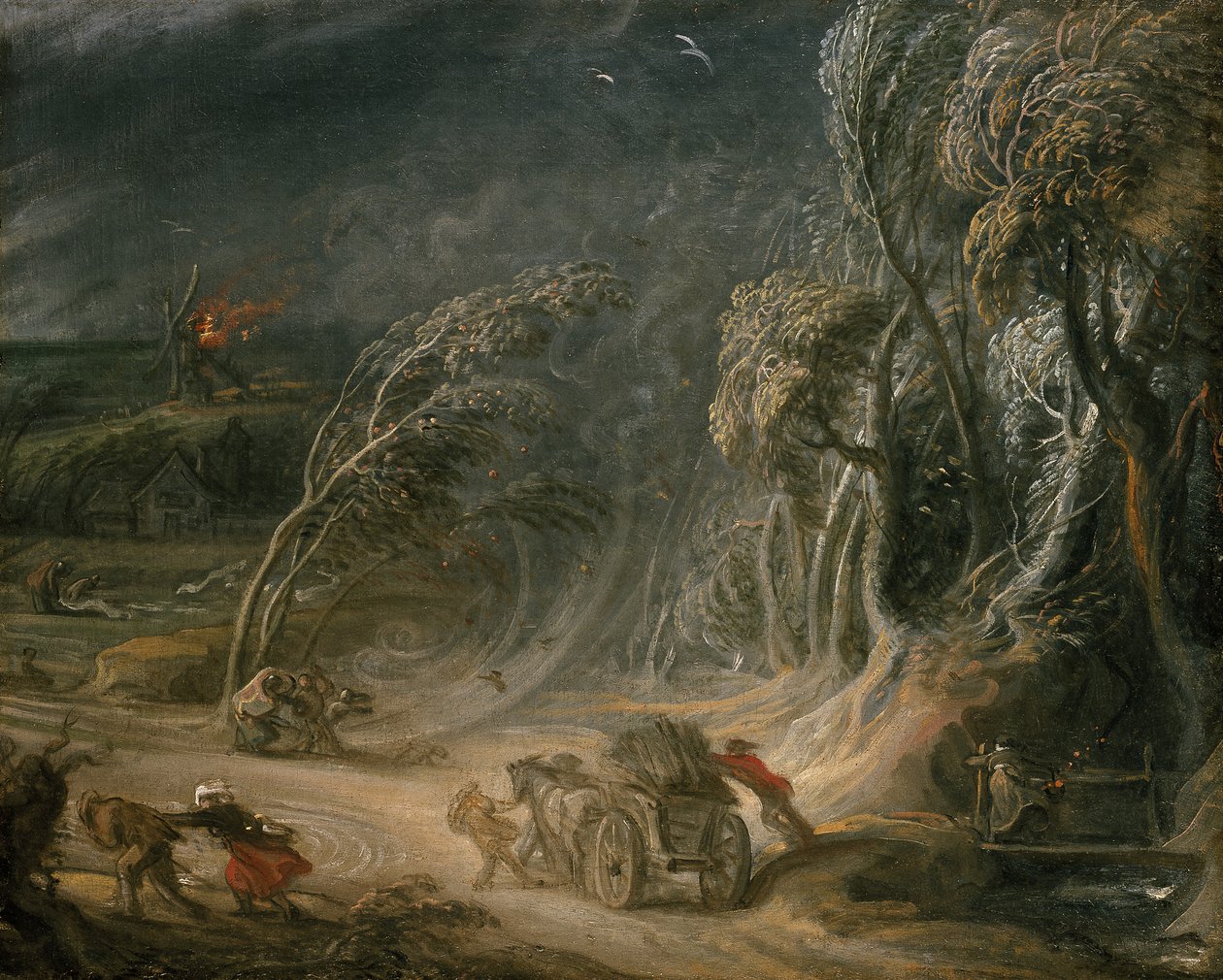 Maisema: Myrsky tekijältä Peter Paul Rubens