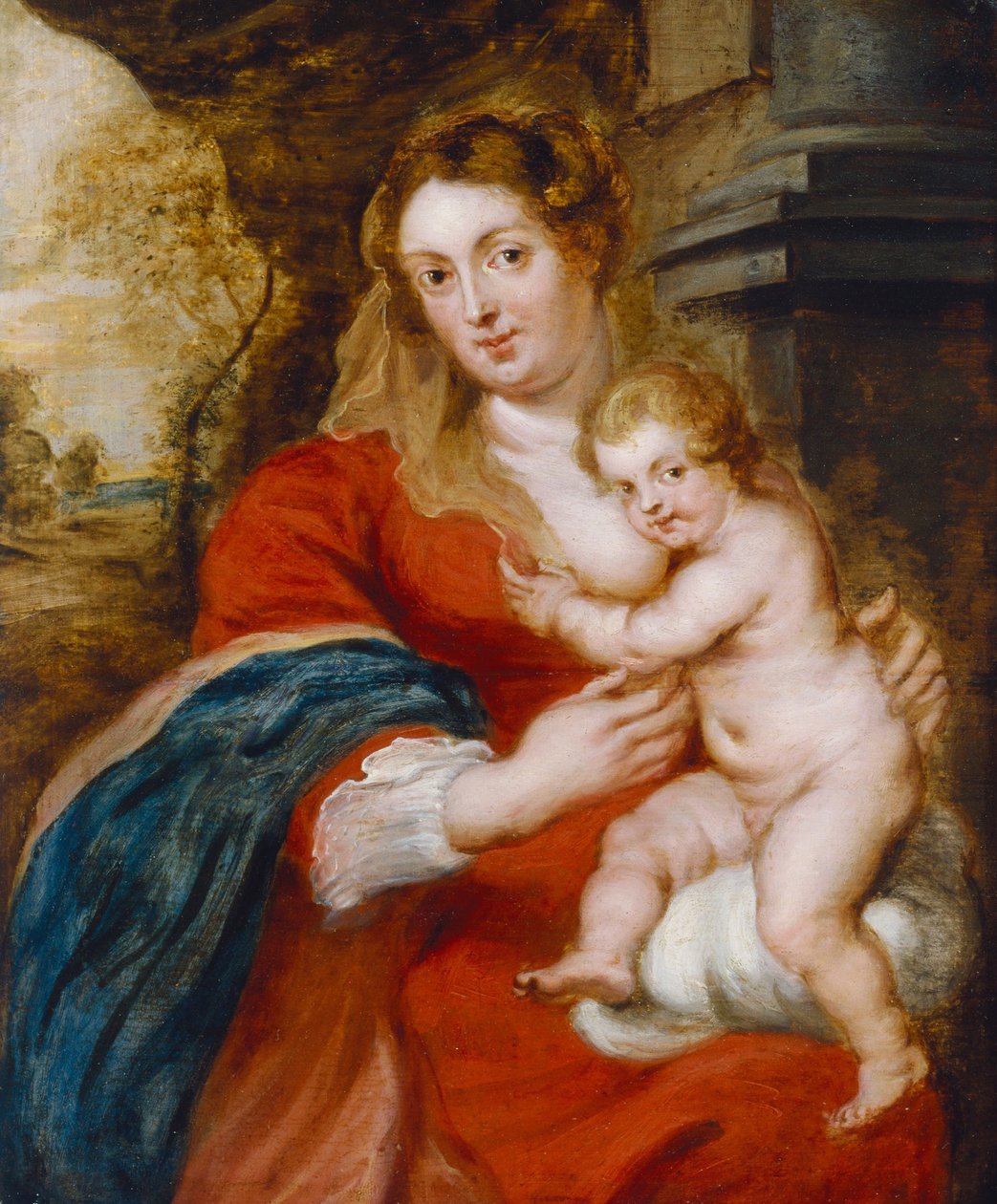 Madonna ja lapsi tekijältä Peter Paul Rubens