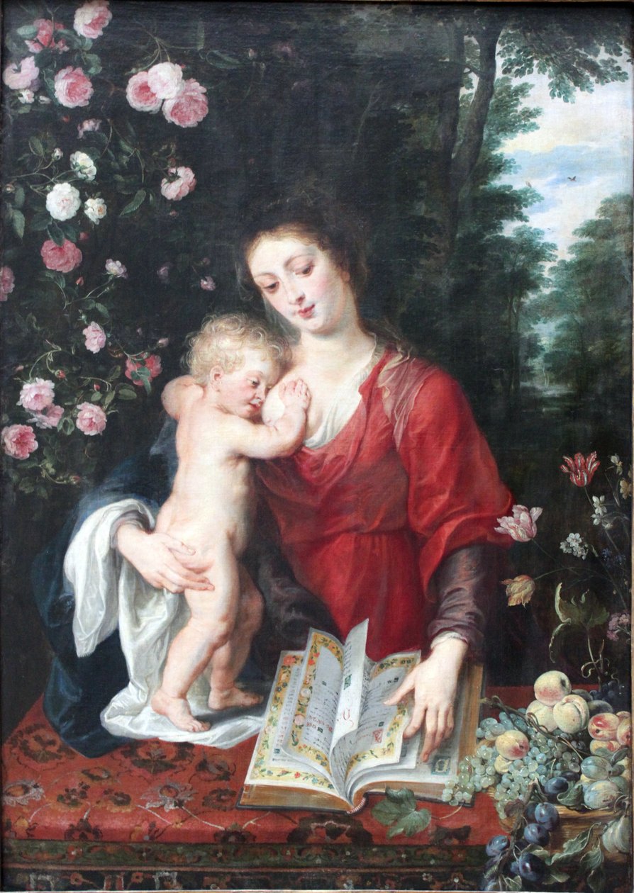 Madonna ja lapsi tekijältä Peter Paul Rubens