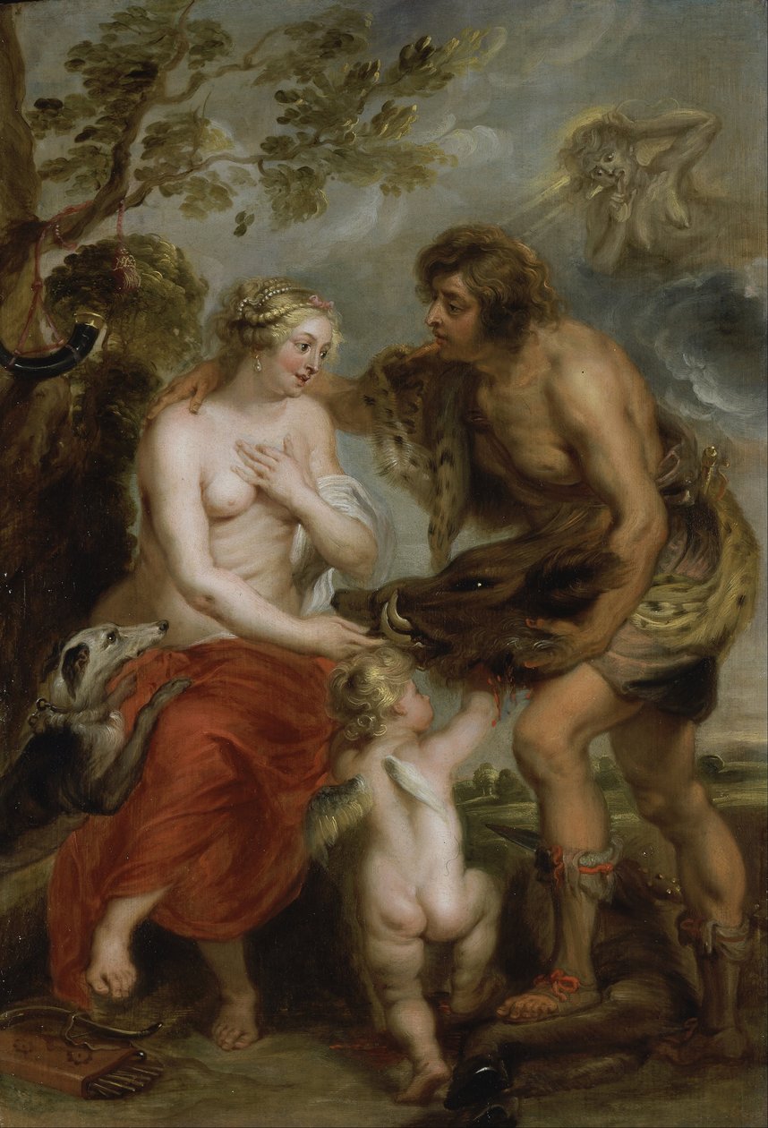 Meleager ja Atalanta tekijältä Peter Paul Rubens
