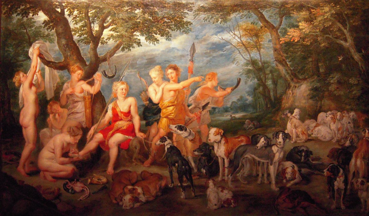 Musee de la Chasse ja luonto tekijältä Peter Paul Rubens