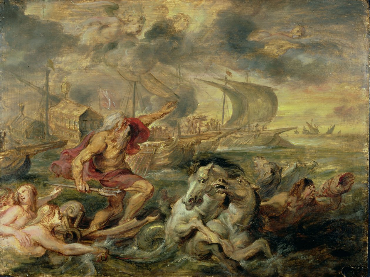 Huonekalut ja erilaiset esineet 1100- ja 1300-luvuilta tekijältä Peter Paul Rubens