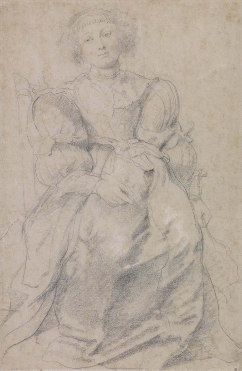 Hélène Fourmentin muotokuva tekijältä Peter Paul Rubens