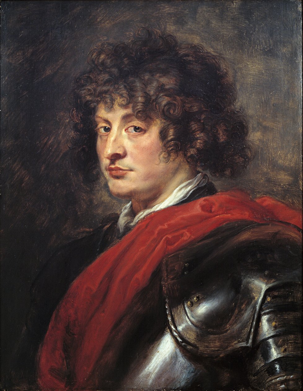 Nuoren panssaripukuisen miehen muotokuva, n. 1620 tekijältä Peter Paul Rubens