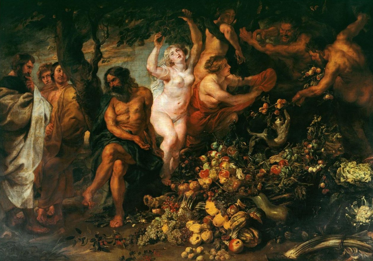 Pythagoras kannattaa kasvisruokaa tekijältä Peter Paul Rubens
