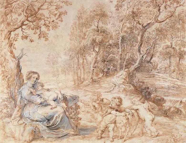 Lepää lennolla Egyptiin tekijältä Peter Paul Rubens