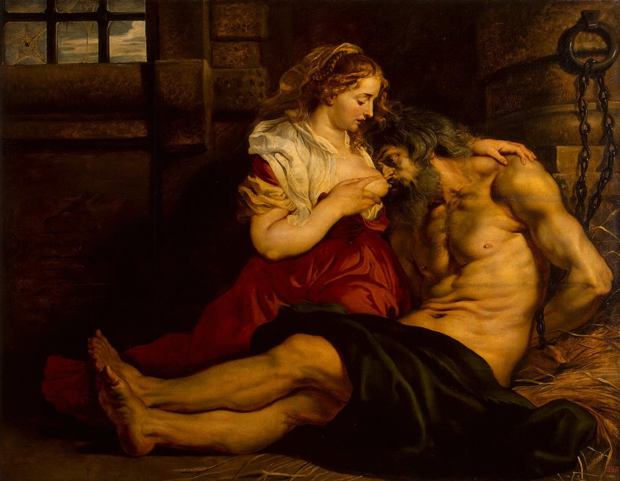 Roomalainen hyväntekeväisyys tekijältä Peter Paul Rubens