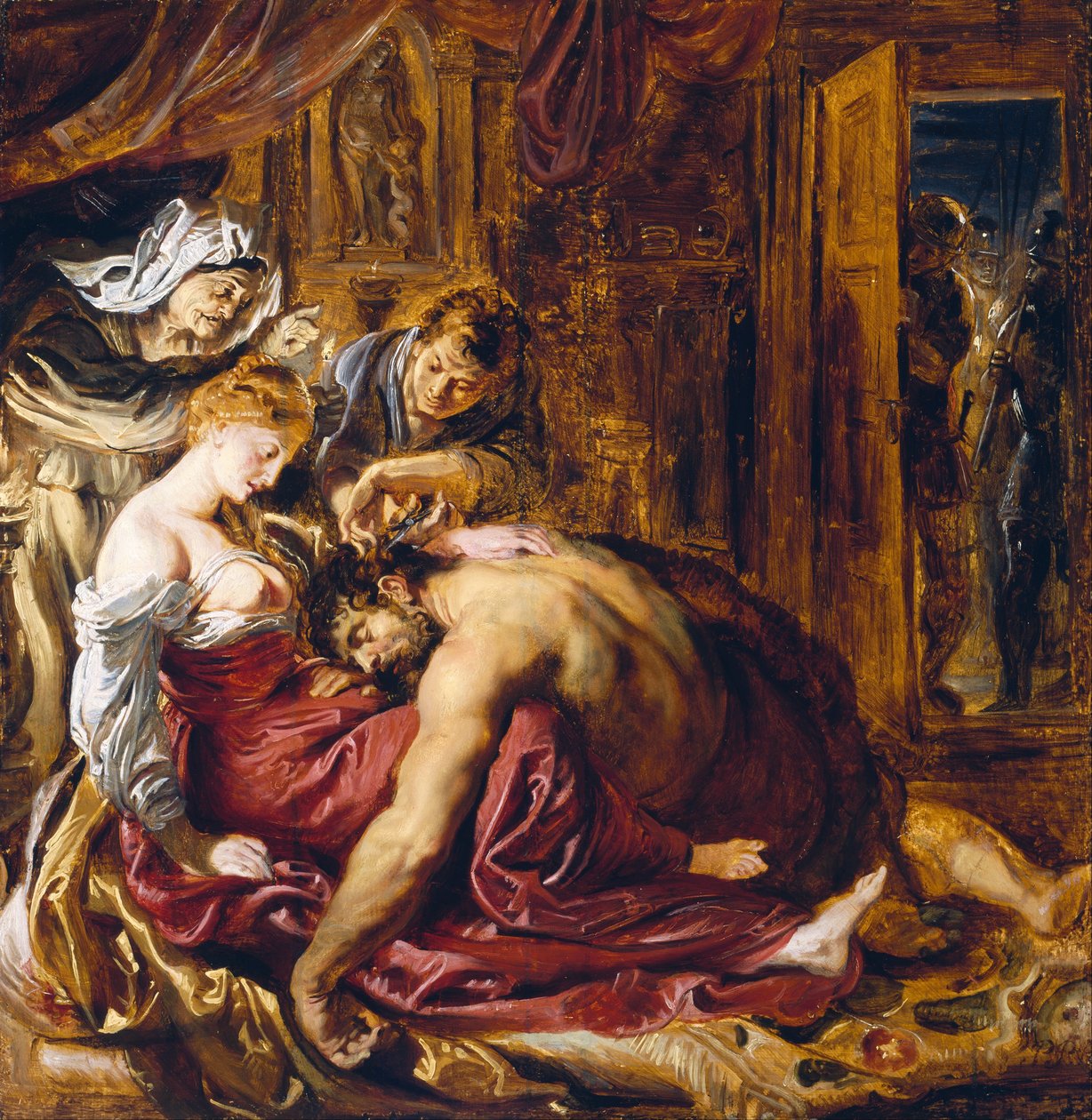 Simson ja Delila tekijältä Peter Paul Rubens