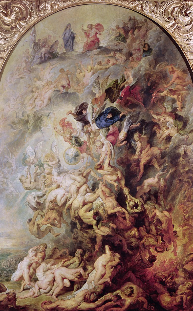 "Pieni" viimeinen tuomio, n. 1620 tekijältä Peter Paul Rubens