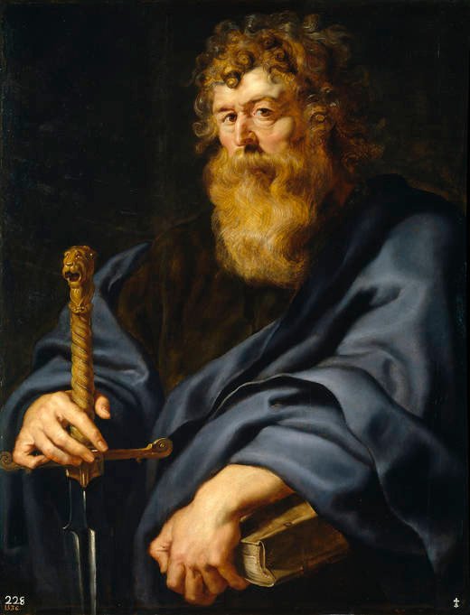 pyhä Paavali tekijältä Peter Paul Rubens