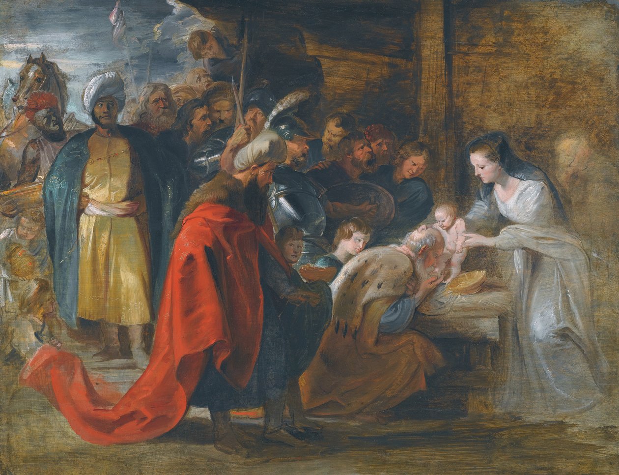 Taikojen palvonnan tutkimus tekijältä Peter Paul Rubens