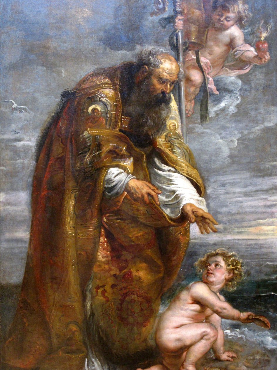 Svatý Augustin tekijältä Peter Paul Rubens