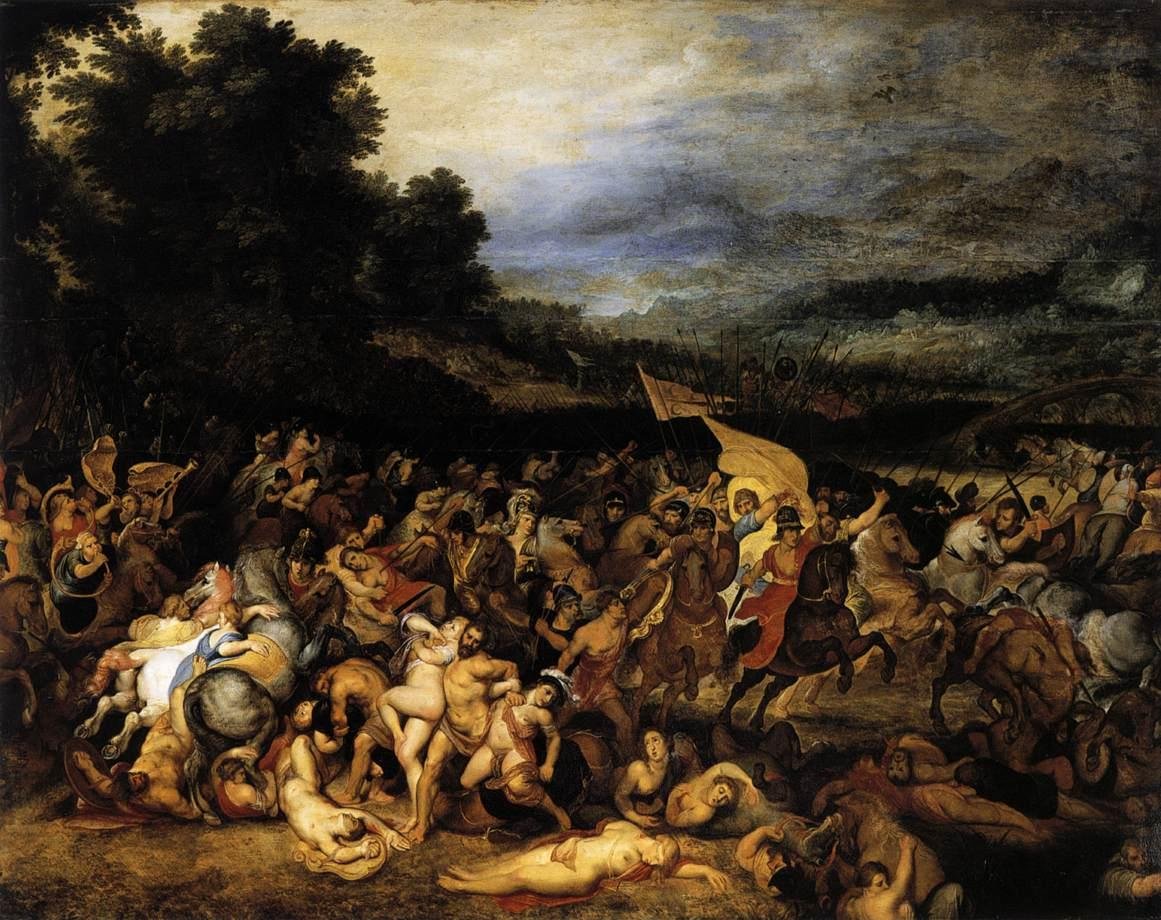 Amazonin taistelu tekijältä Peter Paul Rubens