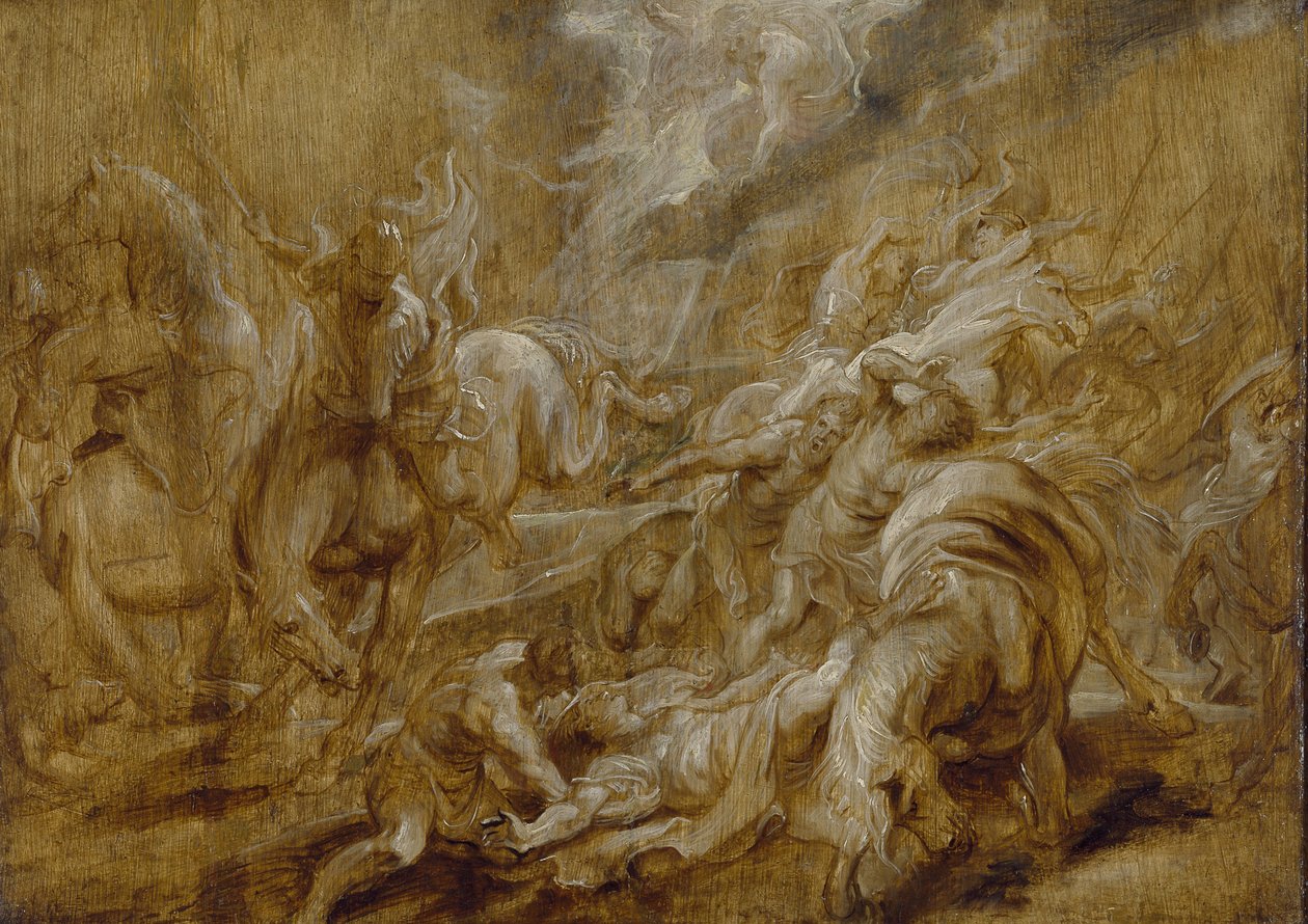 Pyhän Paavalin kääntymys, n. 1616-1620 tekijältä Peter Paul Rubens