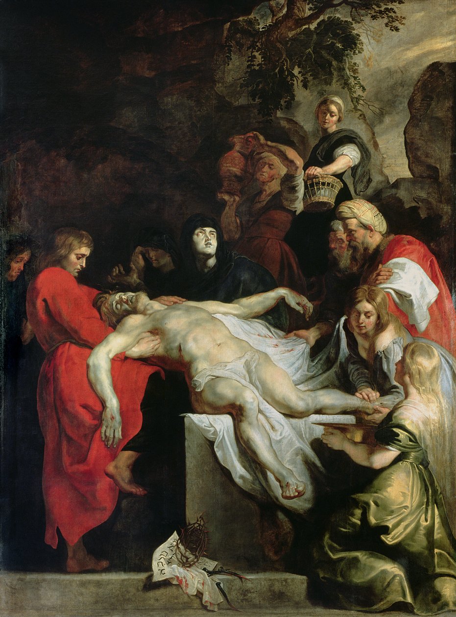 Hautaus tekijältä Peter Paul Rubens