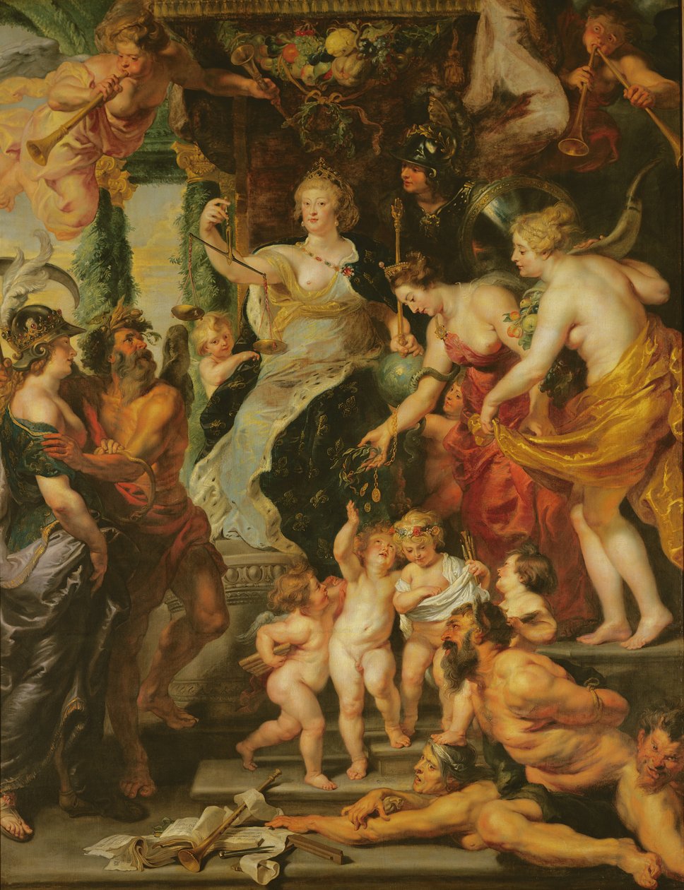 Regency Felicity, 1621-25 tekijältä Peter Paul Rubens