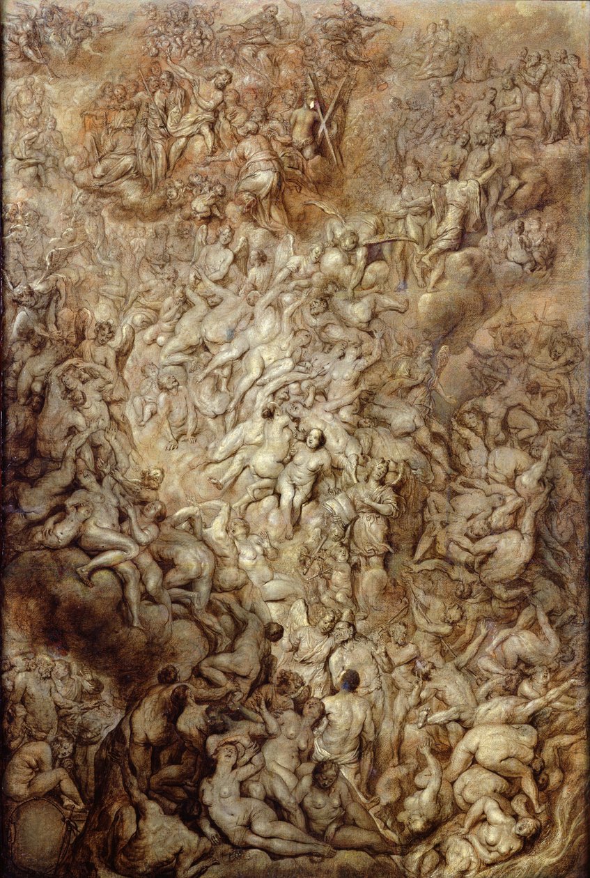 Viimeinen tuomio, 1615 tekijältä Peter Paul Rubens