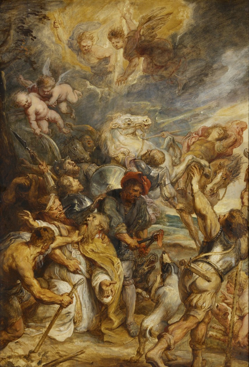 Pyhän Livinuksen marttyyrikuolema tekijältä Peter Paul Rubens