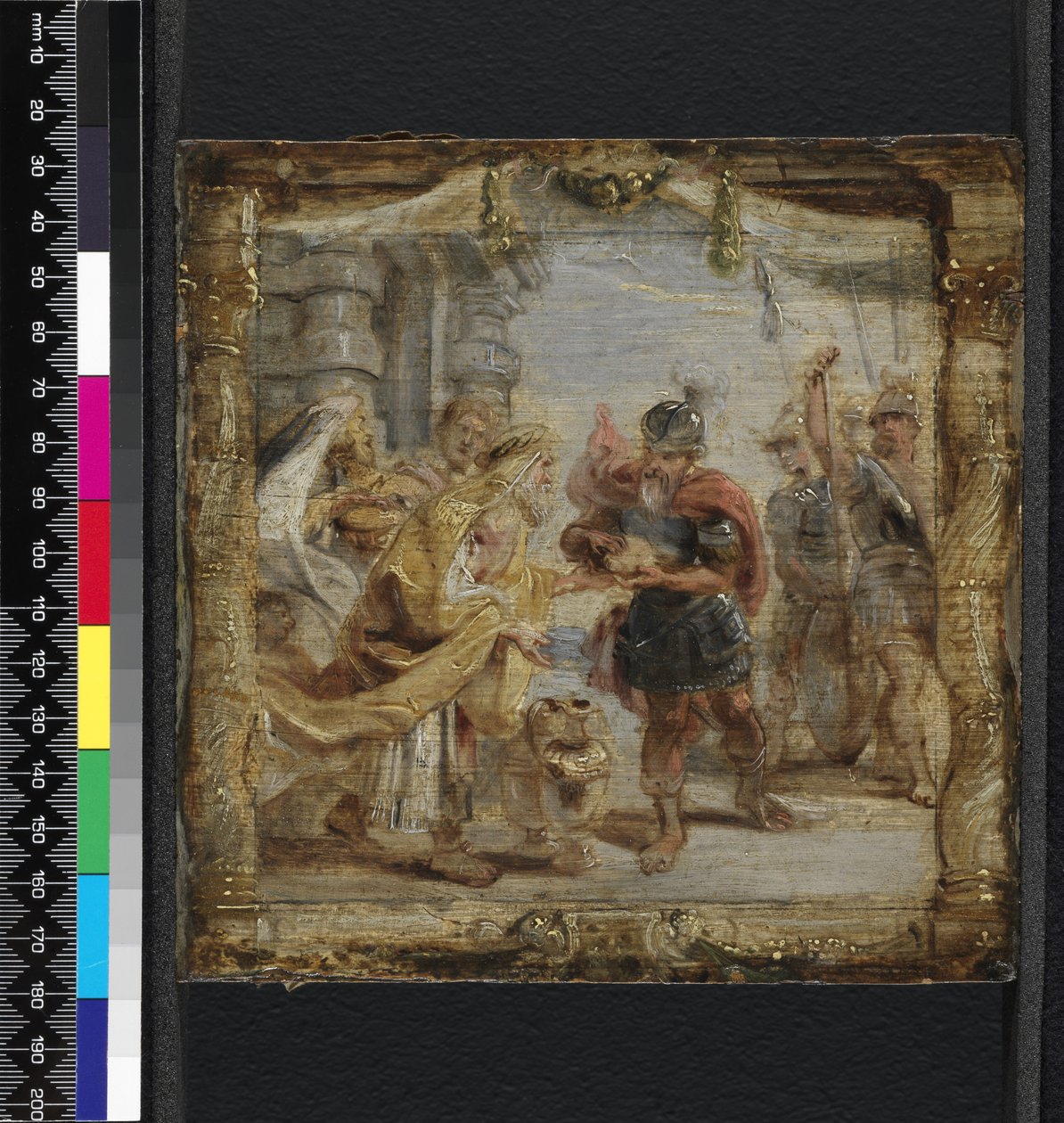 Abrahamin ja Melkisedekin kokous, n. 1625-26 tekijältä Peter Paul Rubens