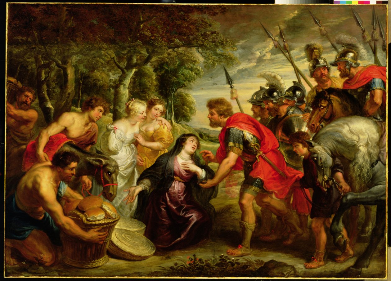 Huonekalut ja erilaiset esineet 1100- ja 1300-luvuilta tekijältä Peter Paul Rubens
