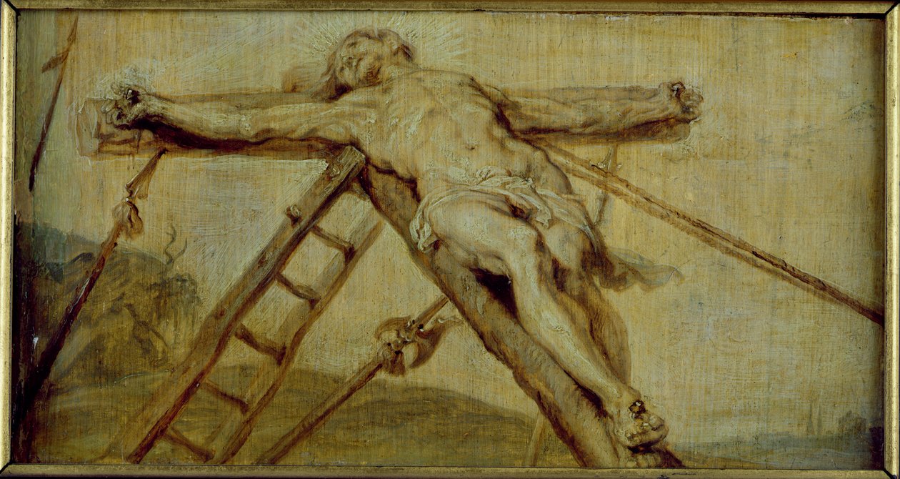 Ristin nostaminen (paneeli) tekijältä Peter Paul Rubens