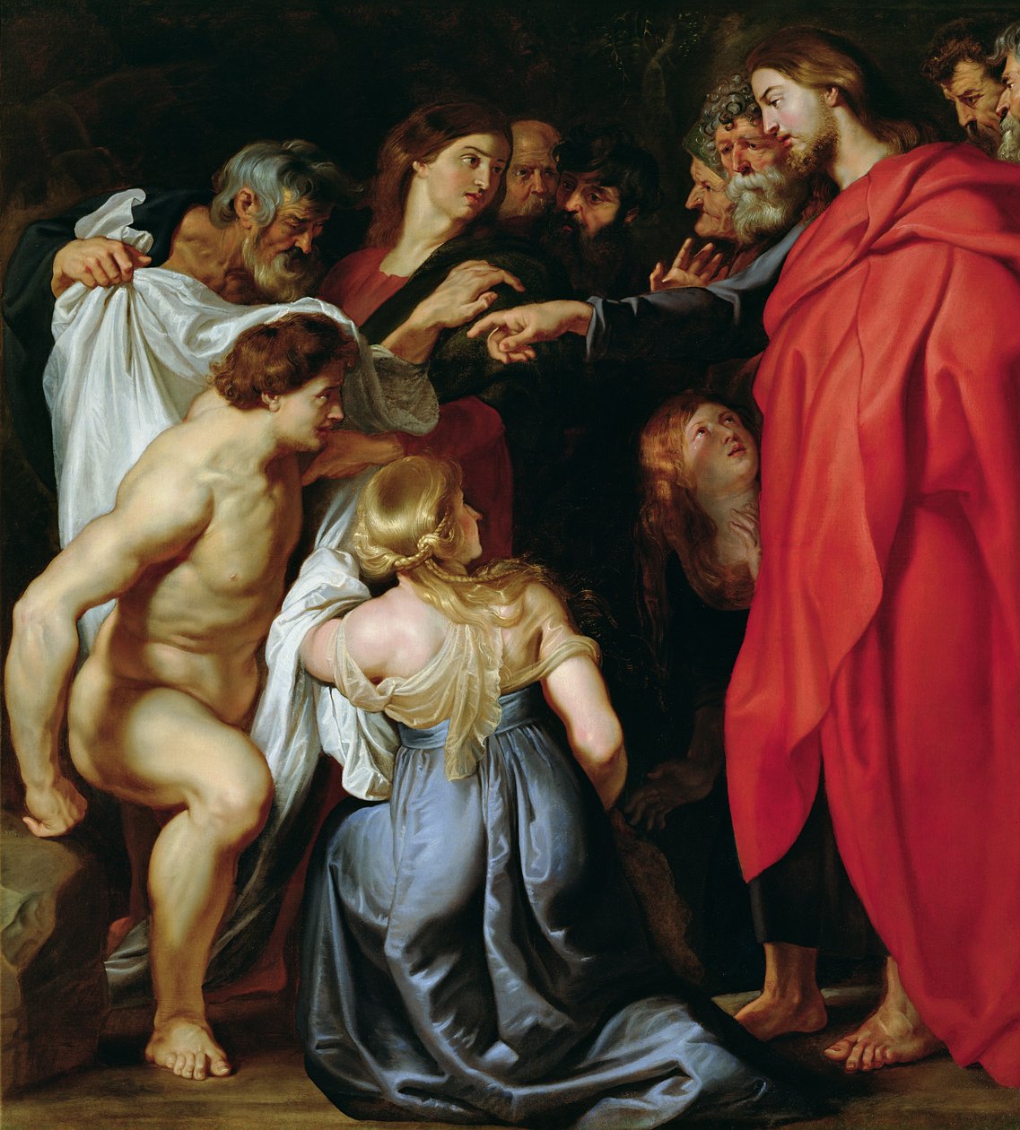 Lasaruksen ylösnousemus tekijältä Peter Paul Rubens